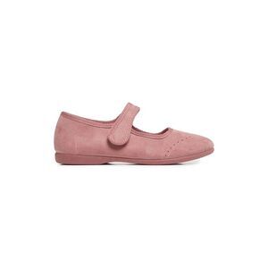 Childrenchic Spectator Suede Mary Jane, Pink